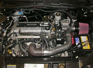 Pontiac Sunfire Performance Air Intake - K&N Engineering - Typhoon - Silver - `02-`05